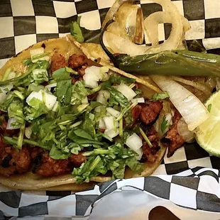 Al pastor taco (4&quot; corn tortillas) $2.25 (9/2023)