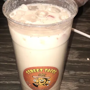 Horchata Fresca Con Crema