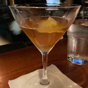 Fig martini.  Already drank half of it