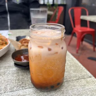 Thai Ice Tea w/ Boba