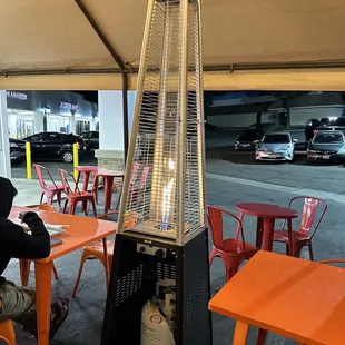 Outdoor seating