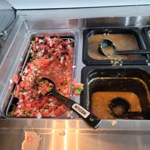 Salsa bar