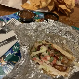 Fish street taco &amp; chips