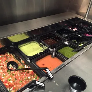 Salsa bar