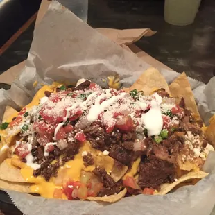 nachos, food