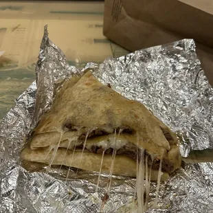 Beef quesadilla