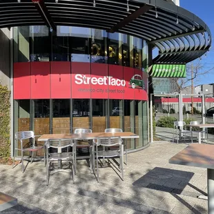 Outdoor seating