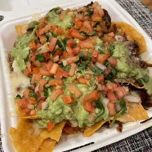 Carnitas nachos