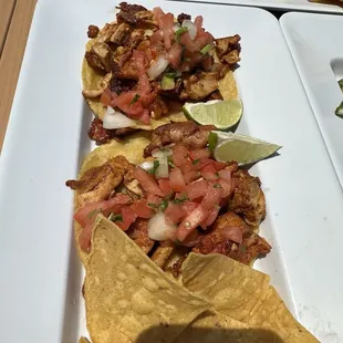 Order of Tacos with Pollo