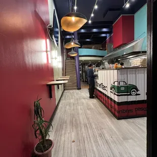 Spanking new interior