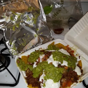 Chorizo nachos. Delivered.