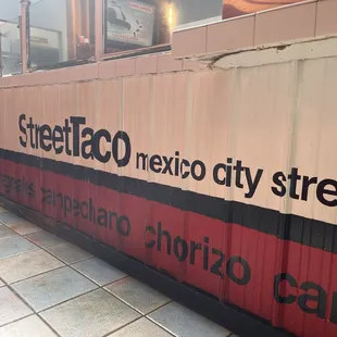 I was watching them prep our order here