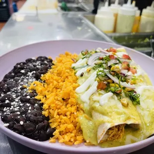 Lunch Enchiladas