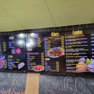 Updated menu