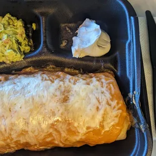 Chicken Burrito Enchilada