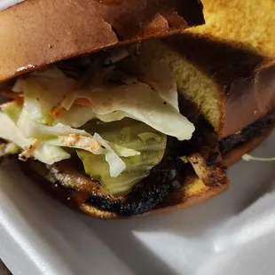 Brisket sandwich