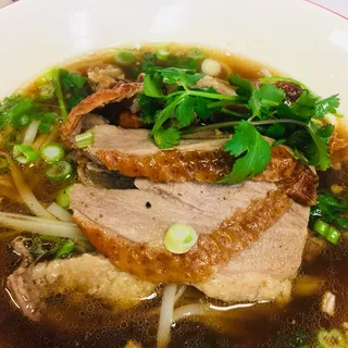 Roasted Duck Noodle Soup