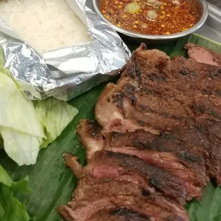 40. Crying Tiger with Sticky Rice