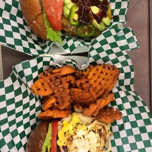 California dreamin on top, Uncle Sam with fried egg on the bottom.