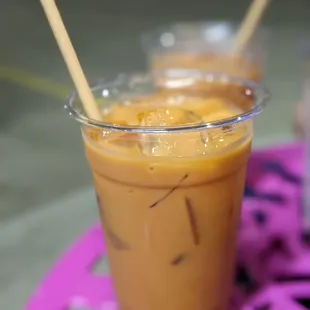 Long THAI Iced Tea (sample from biz owner)