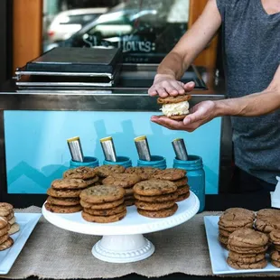 Street Treats Catering! Custom Cookies and Ice Cream Sandwiches!