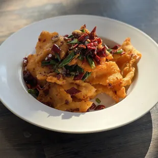Sichuan crispy fish
