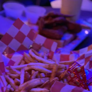 Fries w/ Chicken shake