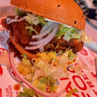 Nashville Chicken Sandwich