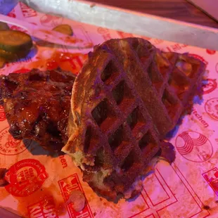 Chicken waffle