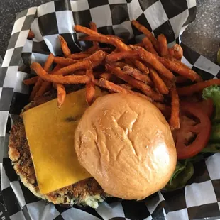 Walleye Wild Rice Burger