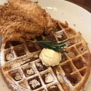 Chicken and Waffles Brunch