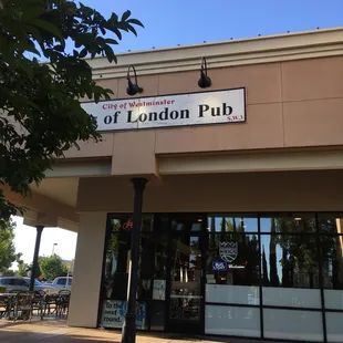 Streets of London sign