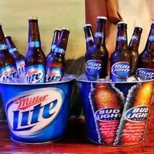 Bucket of beer specials 5 for $10