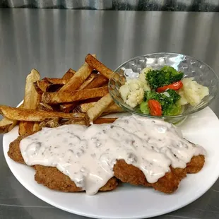 Country fried steak
