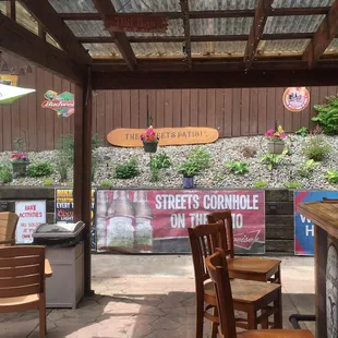 Outdoor patio