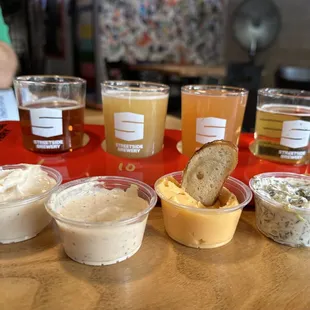 beer and pretzel pairing