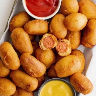 Mini Corn Dogs Appetizer