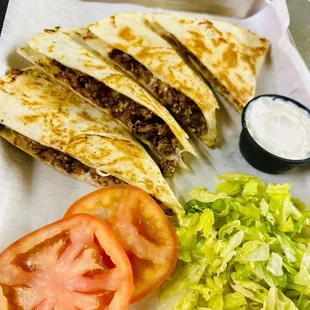 Philly Cheesesteak Quesadillas