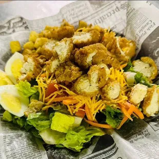 Fried Chicken Salad