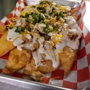 Chicken Nachos