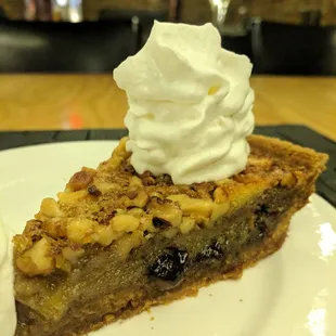 Walnut Bourbon Pie