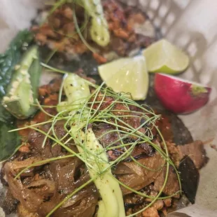 Carne Asada and Chorizo Tacos