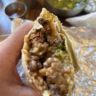 Surf and Turf Burrito