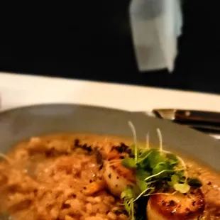 Scallop Risotto