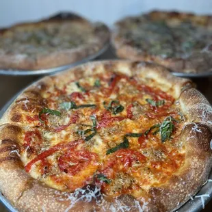 pizza, food