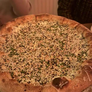 Everything Bagel Pizza