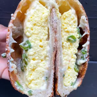 Scrambled Egg Calzone