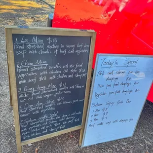 Saturday&apos;s menu -1.6.24
