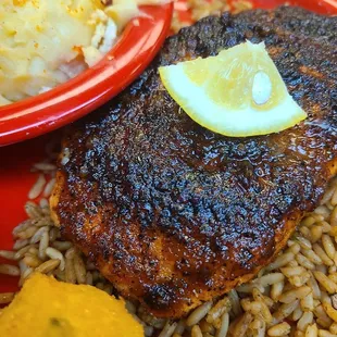 a plate of food