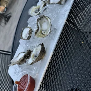 Oysters-half a dozen